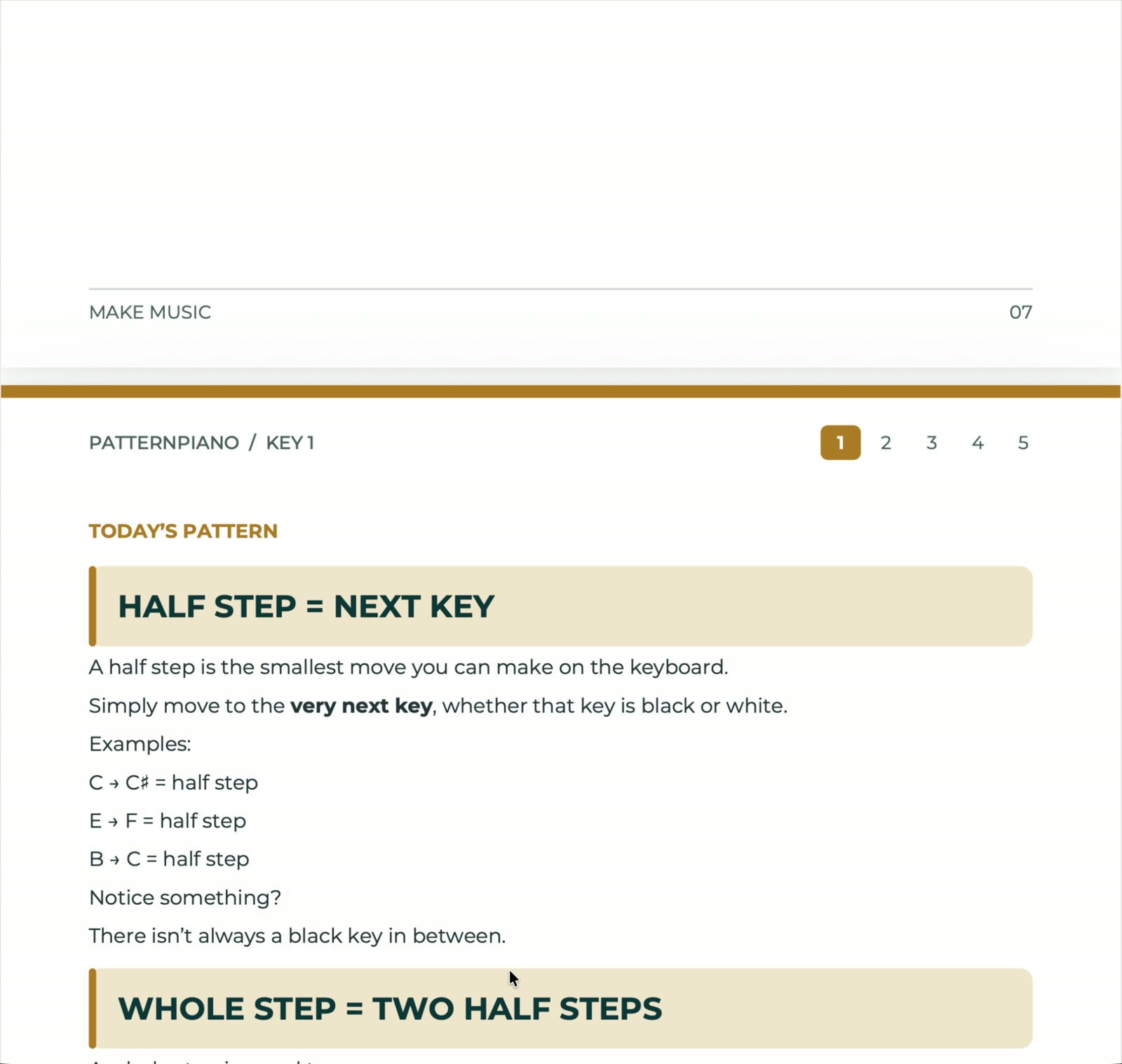 Pattern Cards and workbooks